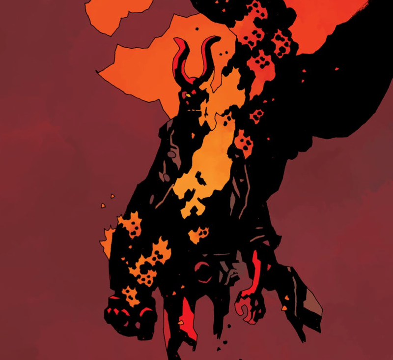 Illustration for article titled Mike Mignola puts his signature creation to rest in Hellboy In Hell #10